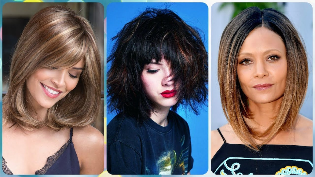 Frisuren Mittellang 2019
 Die coole 🍓 20 Ideen zu frisuren damen bob mittellang 2019