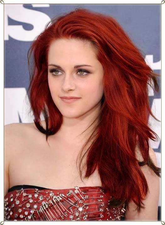 Frisuren Rote Haare
 Mode Germany Glamouröse Rote Haare Frisuren