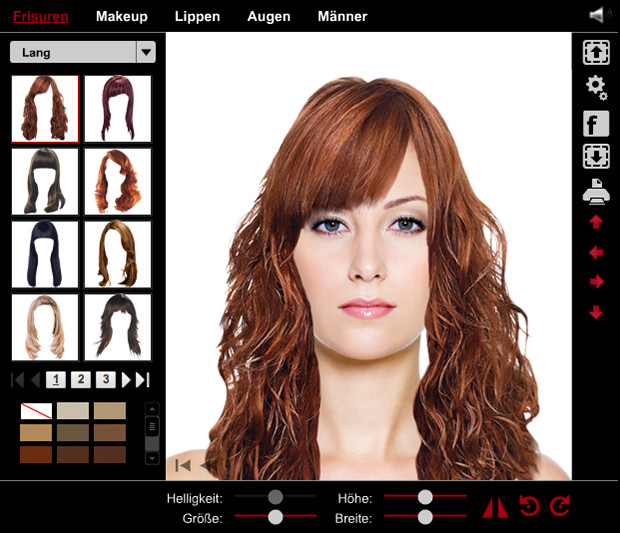 Frisuren Testen Online
 Das eckige Gesicht