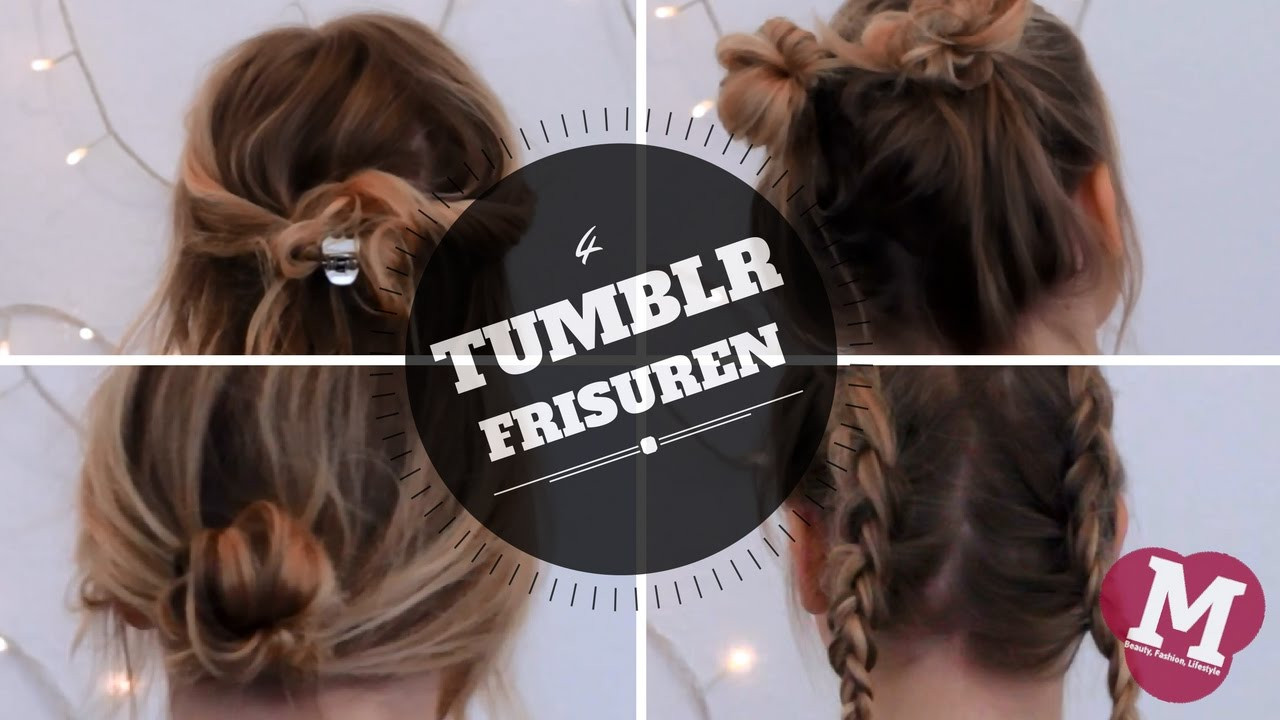 Frisuren Tumblr
 4 EASY TUMBLR Frisuren