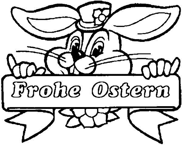 Frohe Ostern Ausmalbilder
 Frohe Ostern