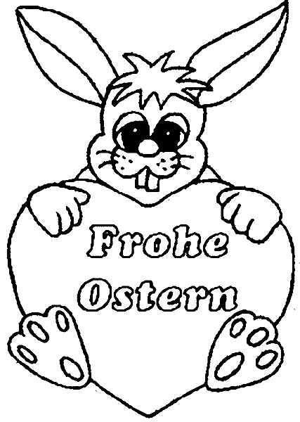 Frohe Ostern Ausmalbilder
 Frohe Ostern