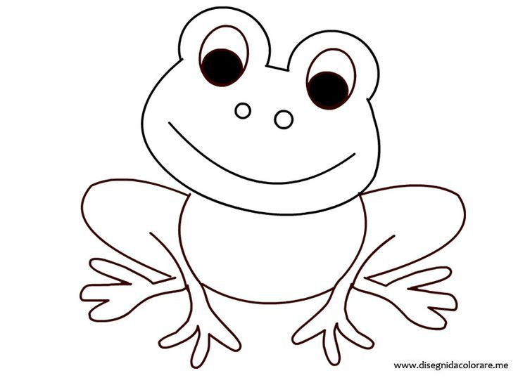 Frosch Ausmalbilder
 Die besten 25 Frosch zeichnen Ideen auf Pinterest