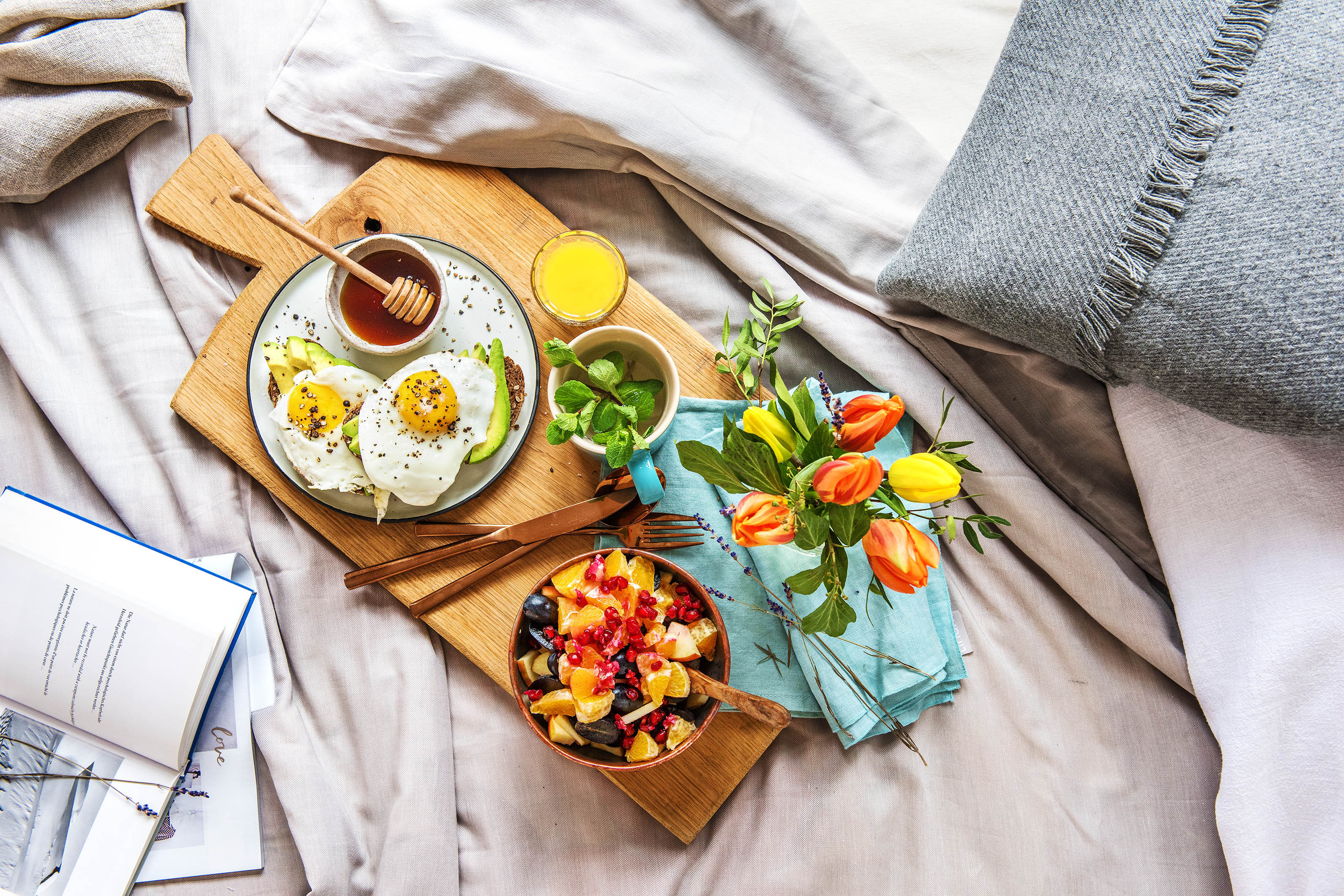 Frühstück Am Bett
 Frühstück im Bett