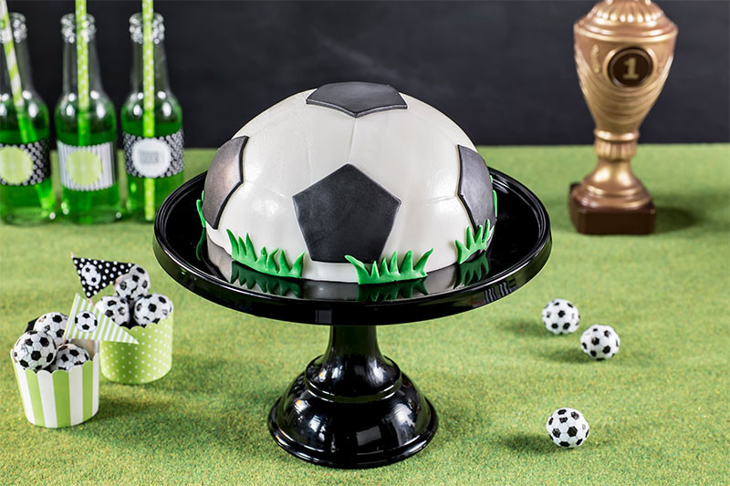 Fußball Deko Kuchen
 Fußballkuchen & Fußballtorte Rezepte rund um den Fußball