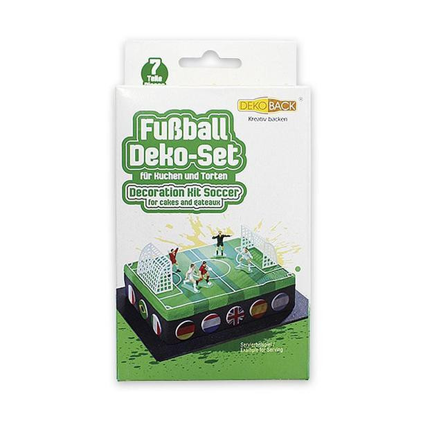 Fußball Deko Kuchen
 Kuchen Deko Set Fussball