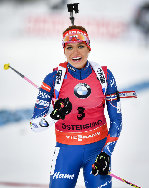 Gabriela Soukalova Hochzeit
 Biathlon Weltcupsiegerin gewinnt auch unter ihrem neuen