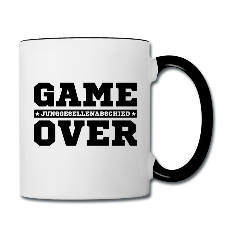 Game Over Hochzeit
 JGA Game Over Junggesellen Abschied Hochzeit Party Tasse