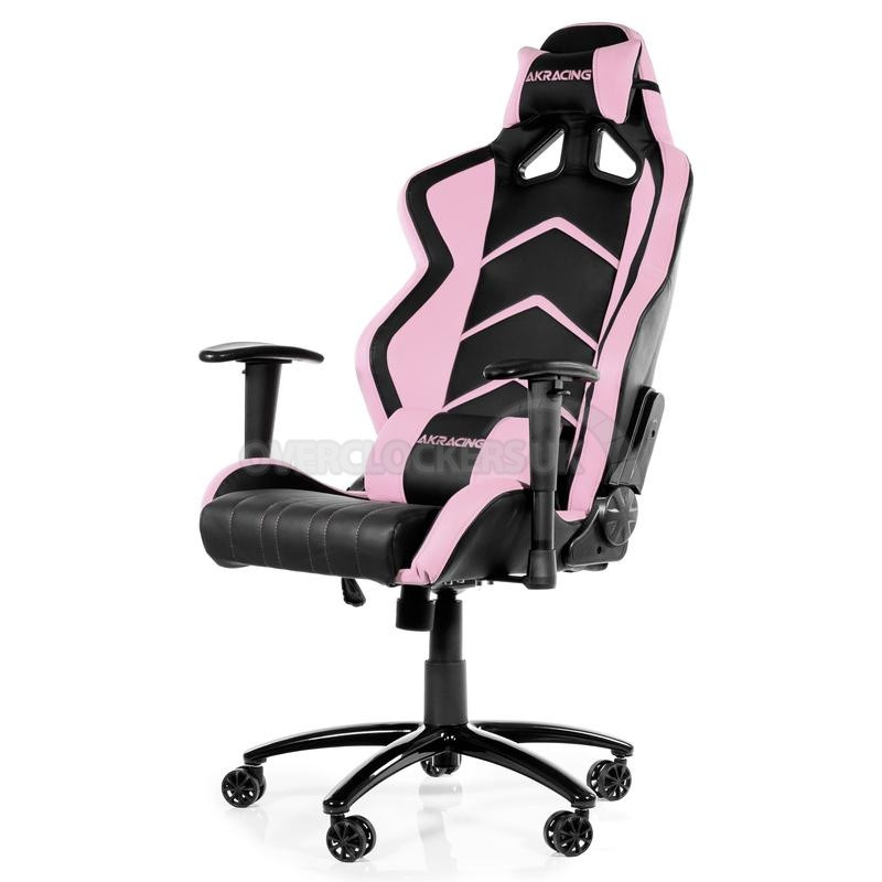 Gamer Stuhl
 AK Racing Player Gaming Chair Black Pink