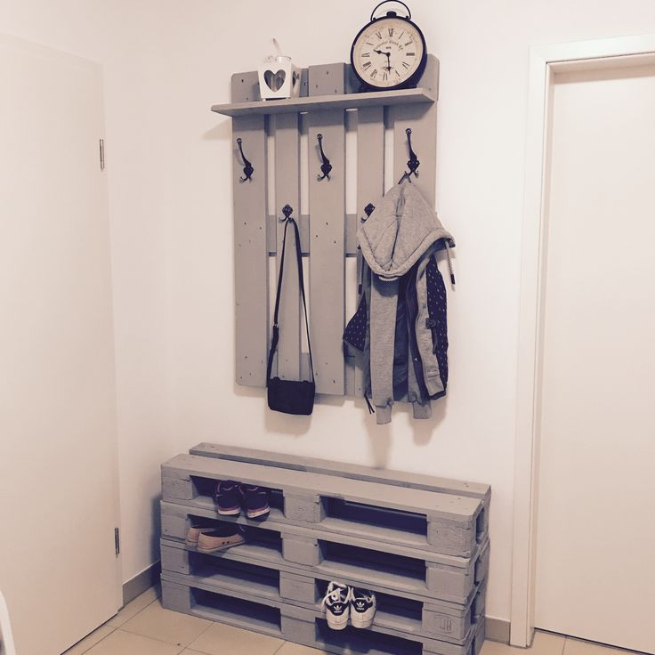 Garderobe Diy
 Best 25 Garderobe aus paletten ideas on Pinterest