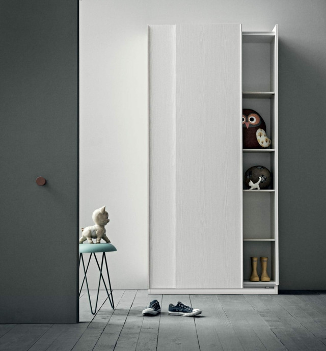 Garderobe Schmaler Flur
 Schmale Garderobe im Flur spart Platz 26 Designs von Birex