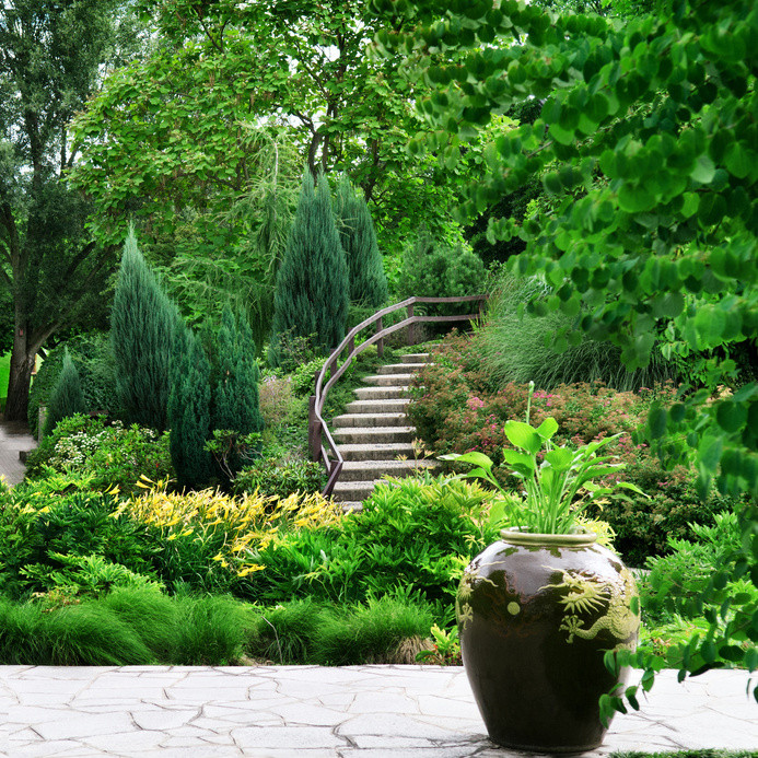 Garten Bäume
 Gartendesign „Natur pur“ Bäume und Sträucher