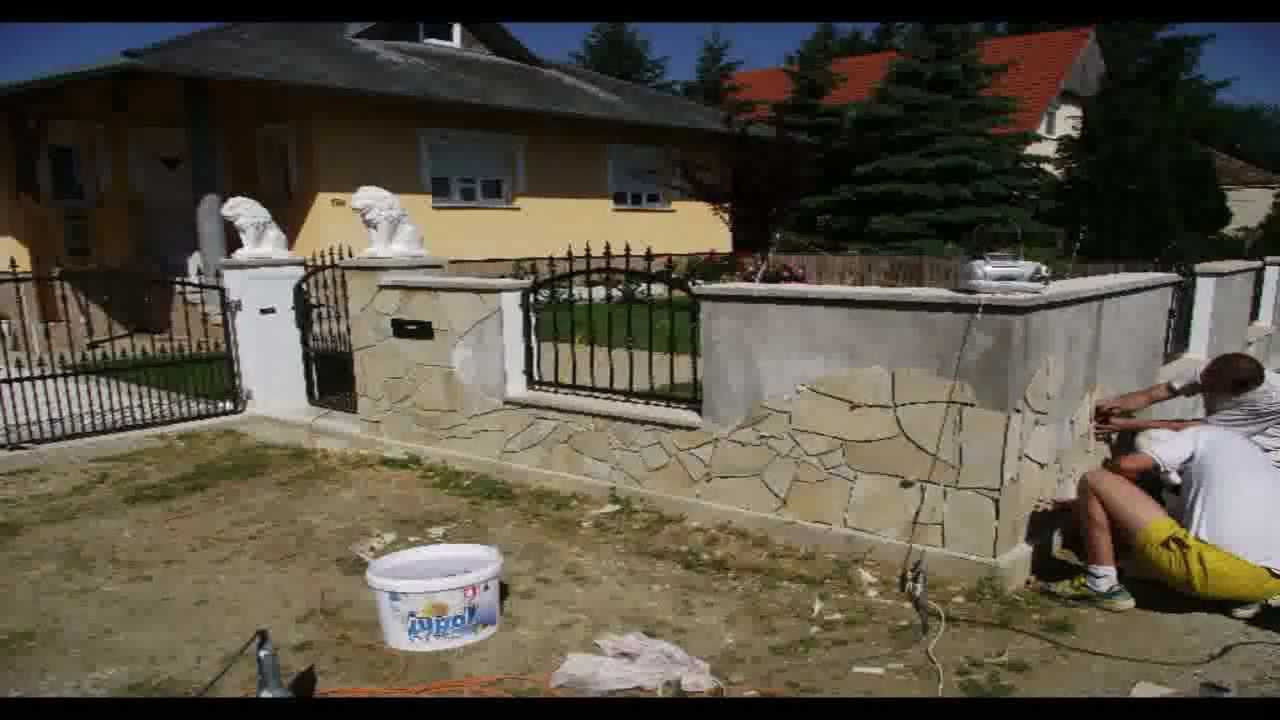 Garten Mauer
 Gartenmauer mit Solnhofer dekorieren