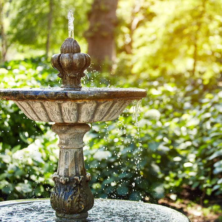 Garten Springbrunnen
 Springbrunnen für den Garten Mein schöner Garten