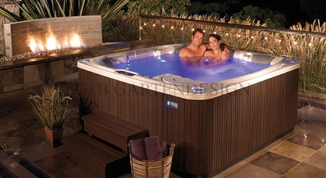 Garten Whirlpool
 PAVILLON GARTENSAUNA WHIRLPOOL