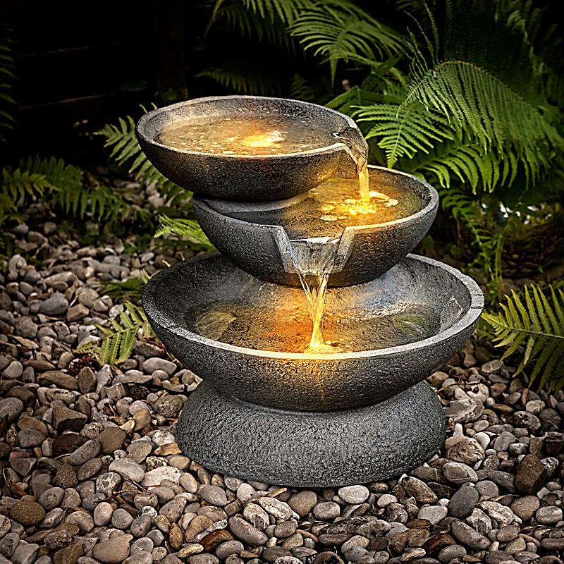 Gartenbrunnen Mit Beleuchtung
 Gartenbrunnen Harmony mit LED Beleuchtung bestellen