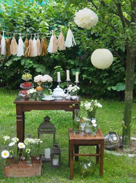 Gartenparty Hochzeit
 Einladung Gartenparty Hochzeit Garten