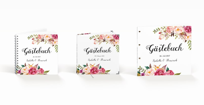 Gästebuch Hochzeit Selbst Gestalten
 Neu bei myprintcard Das Hardcover Gästebuch „Selection