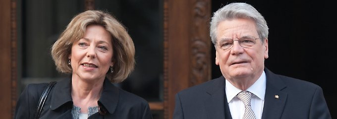 Gauck Schadt Hochzeit
 "Leben gut mit Regelung" Gauck heiratet vorerst nicht n