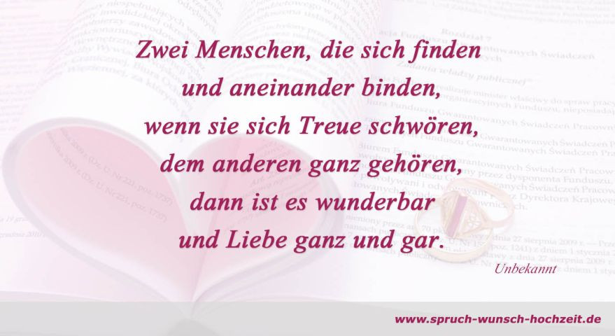 Gedicht Zur Diamantenen Hochzeit
 Hochzeitsgedichte Gedicht zur Hochzeit