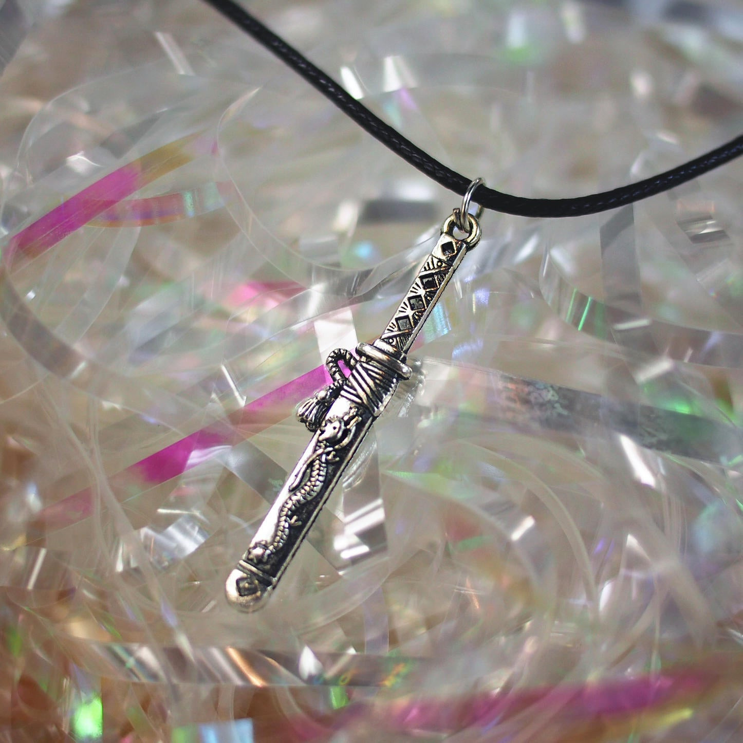 Geek Geschenke
 Drachen Schwert Kette Drachen Halsband Geek Geschenke
