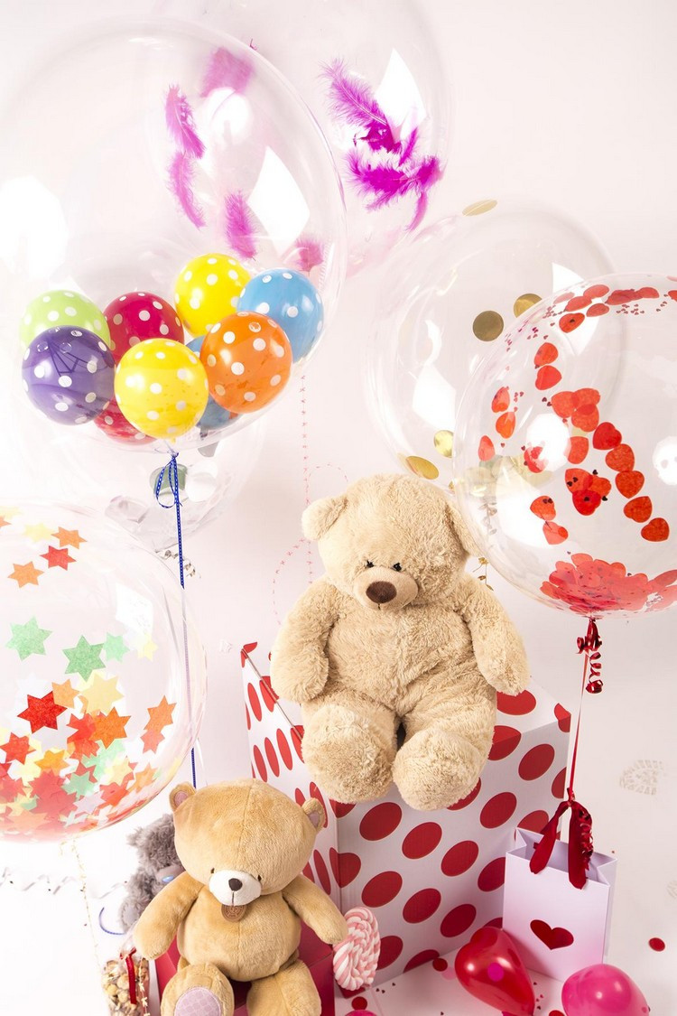 Gefüllte Luftballons Hochzeit
 25 Ideen für tolle Partydeko Gefüllte Luftballons mit