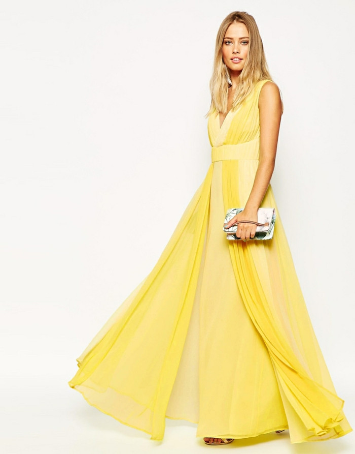 Gelbe Kleider Hochzeit
 Gelbes Kleid Modische gelbe Kleider 2016 Fresh Ideen