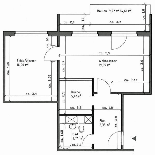 Genossenschaftsanteile Wohnung
 Wohnungen in Jena zu vermieten Mietwohnung saniert und