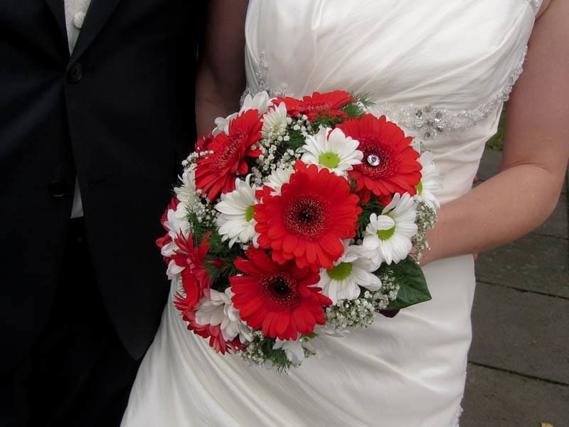 Gerbera Brautstrauß
 Bildergebnis für Blumenstrauß rote gerbera