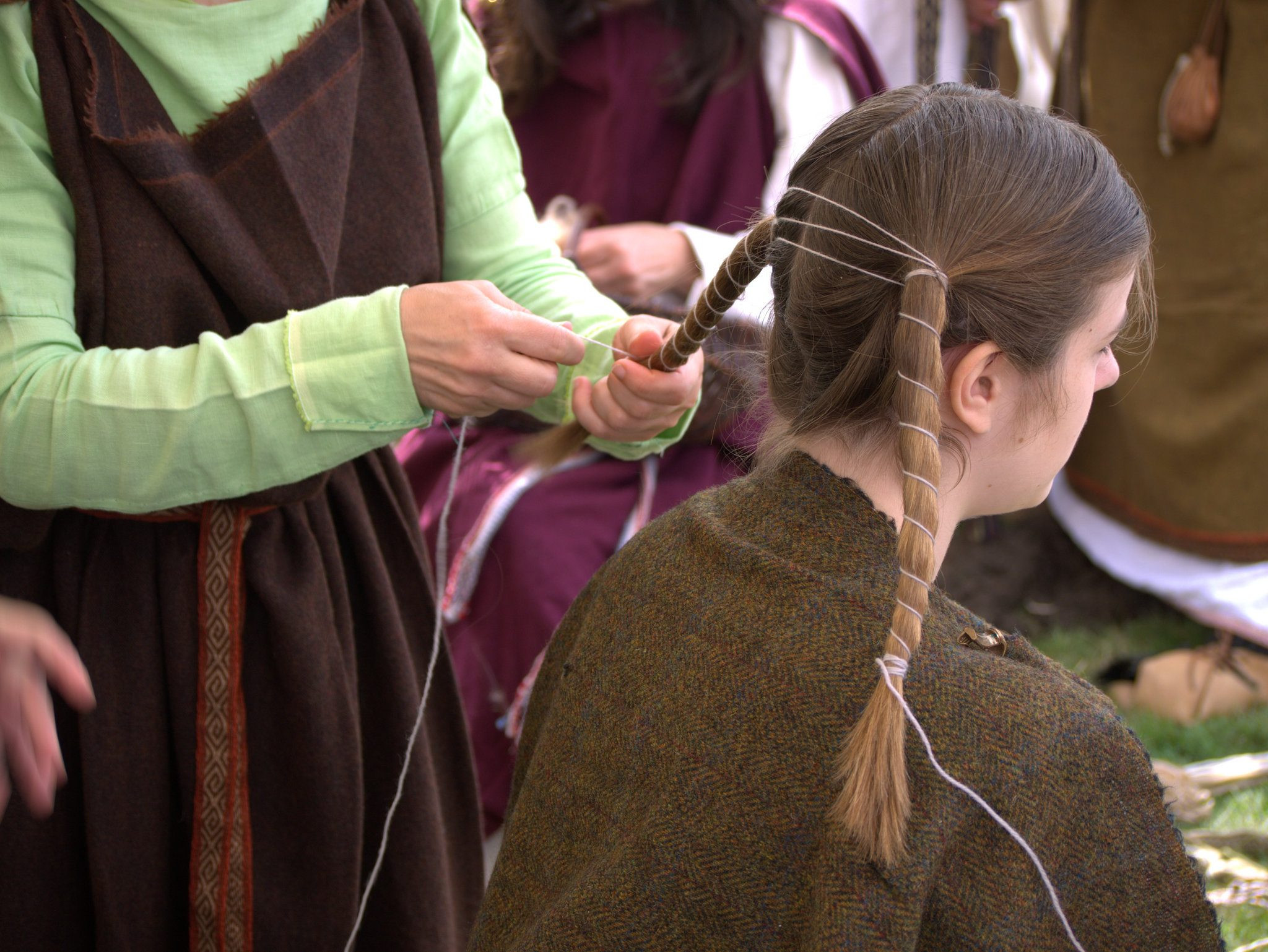 Germanische Frisuren
 Römertage 2016 in Haltern am See