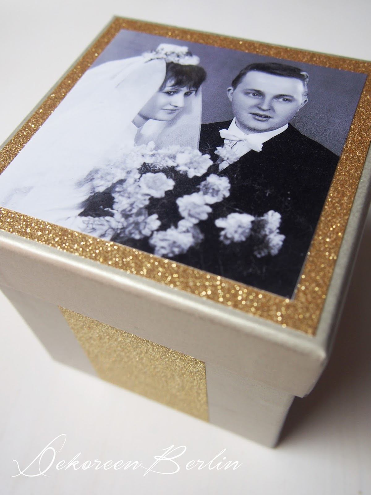 Geschenk Goldene Hochzeit
 DekOreenBerlin Geschenke zur goldenen Hochzeit