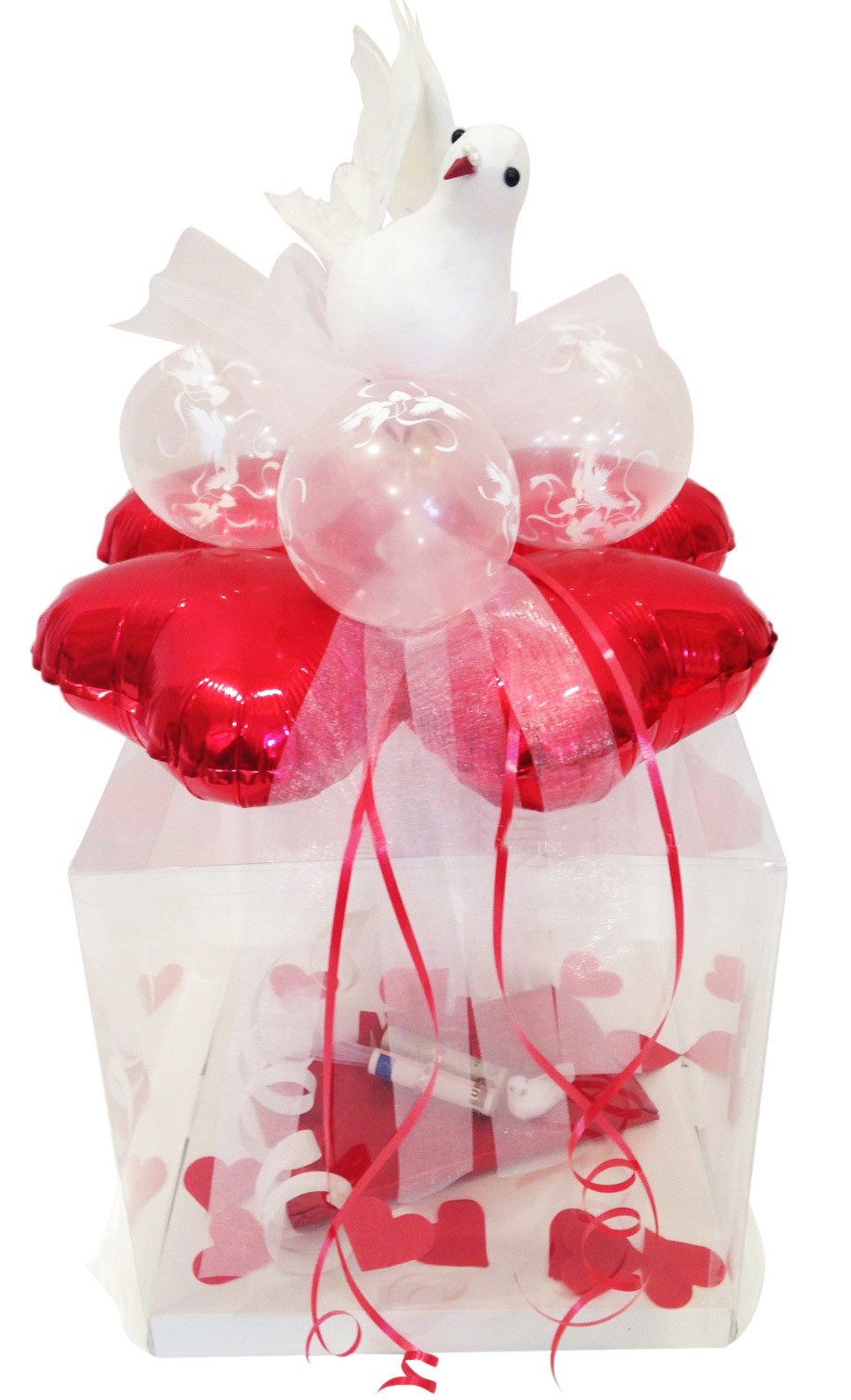 Geschenkbox Hochzeit
 GESCHENKBALLON ZUR HOCHZEIT Geschenk im Luftballon