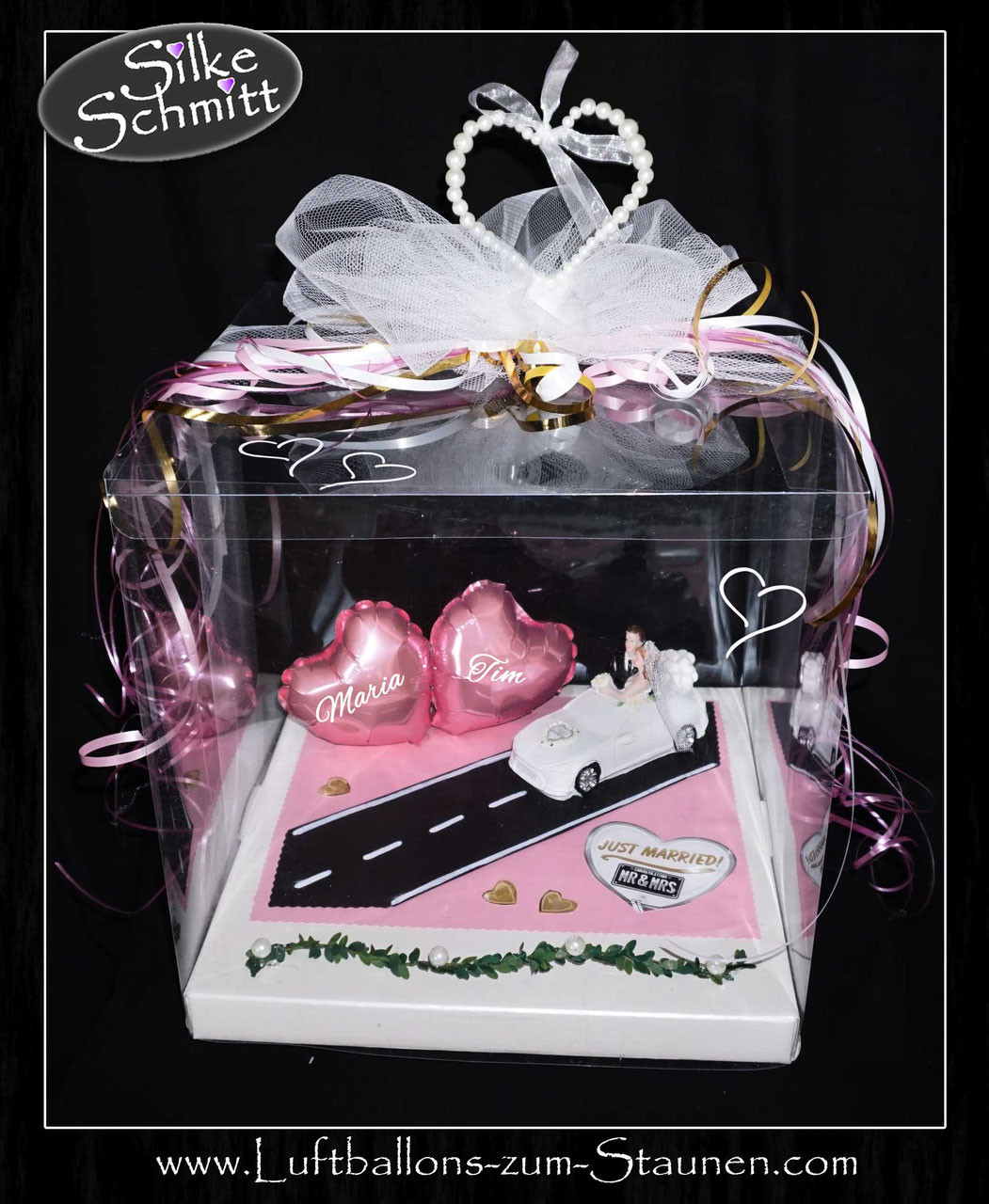 Geschenkbox Hochzeit
 Geschenkbox & Geldgeschenk für Hochzeit Geburtstag Abi