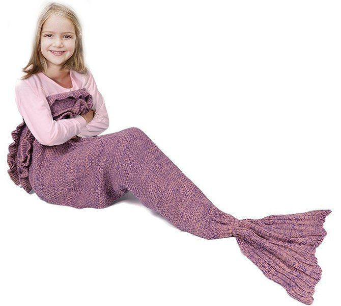 Geschenke 12 Jährige Mädchen
 Meerjungfrau Schwanz Decke für Geburtstags Geschenke