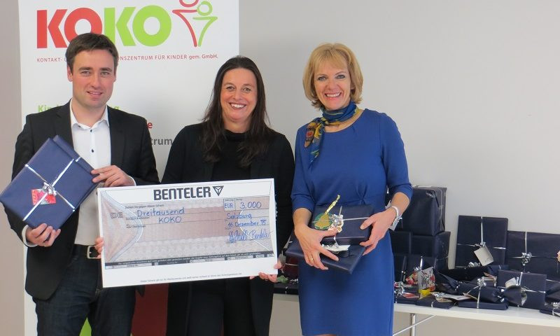 Geschenke 3000
 Geschenke und 3000 Euro von der Firma Benteler Koko