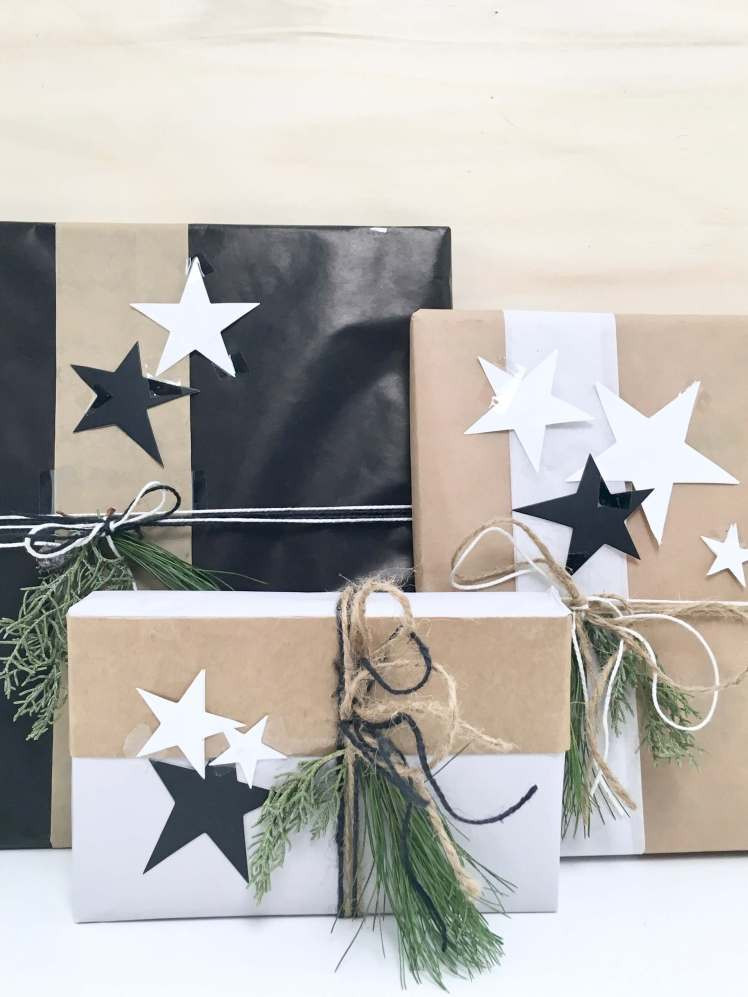 Geschenke Besonders Verpacken
 DIY Dekoration ° So kannst du Geschenke für Weihnachten