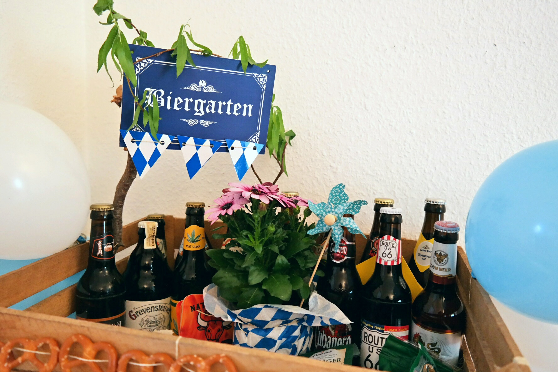 Geschenke Bierliebhaber
 DIY Mini Biergarten selber machen l Männer Geschenke l