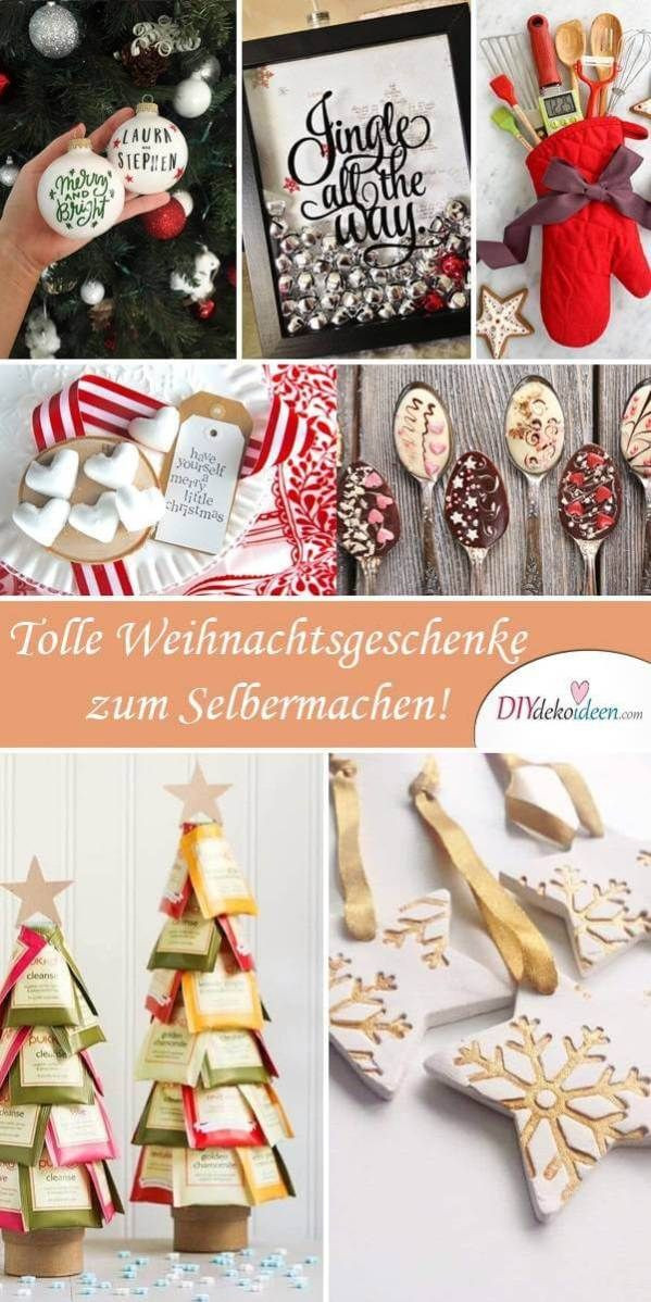 Geschenke Eltern Weihnachten
 DIY Geschenke zu Weihnachten selber machen