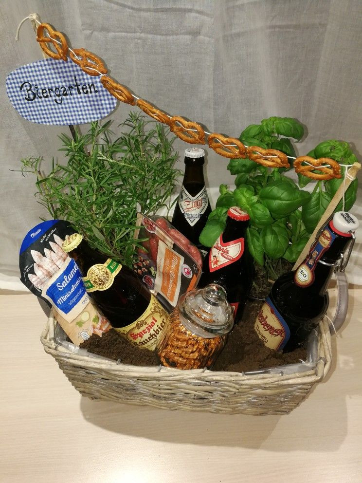 Geschenke Fuer Maenner
 Biergarten DIY Geschenk für Männer zum Geburtstag