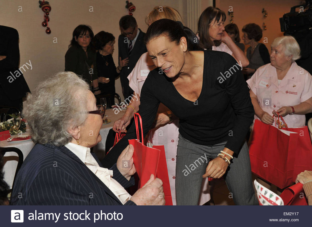 Geschenke Für Ältere Menschen
 Princess Stephanie Monaco Stockfotos & Princess