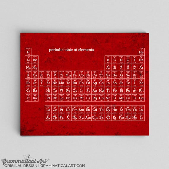 Geschenke Für Chemiker
 Wissenschaft Weihnachten Geschenke Periodensystem der Elemente
