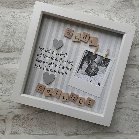 Geschenke Für Den Besten Freund
 Best Friends Frame Geschenk für den besten Freund BFF