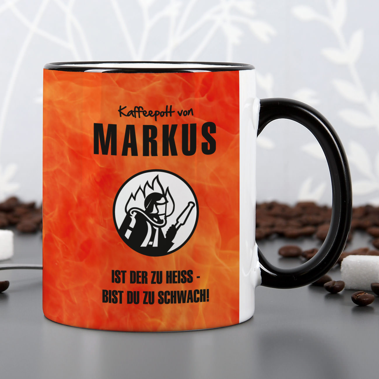 Geschenke Für Feuerwehrmänner
 Tasse für Feuerwehrmänner