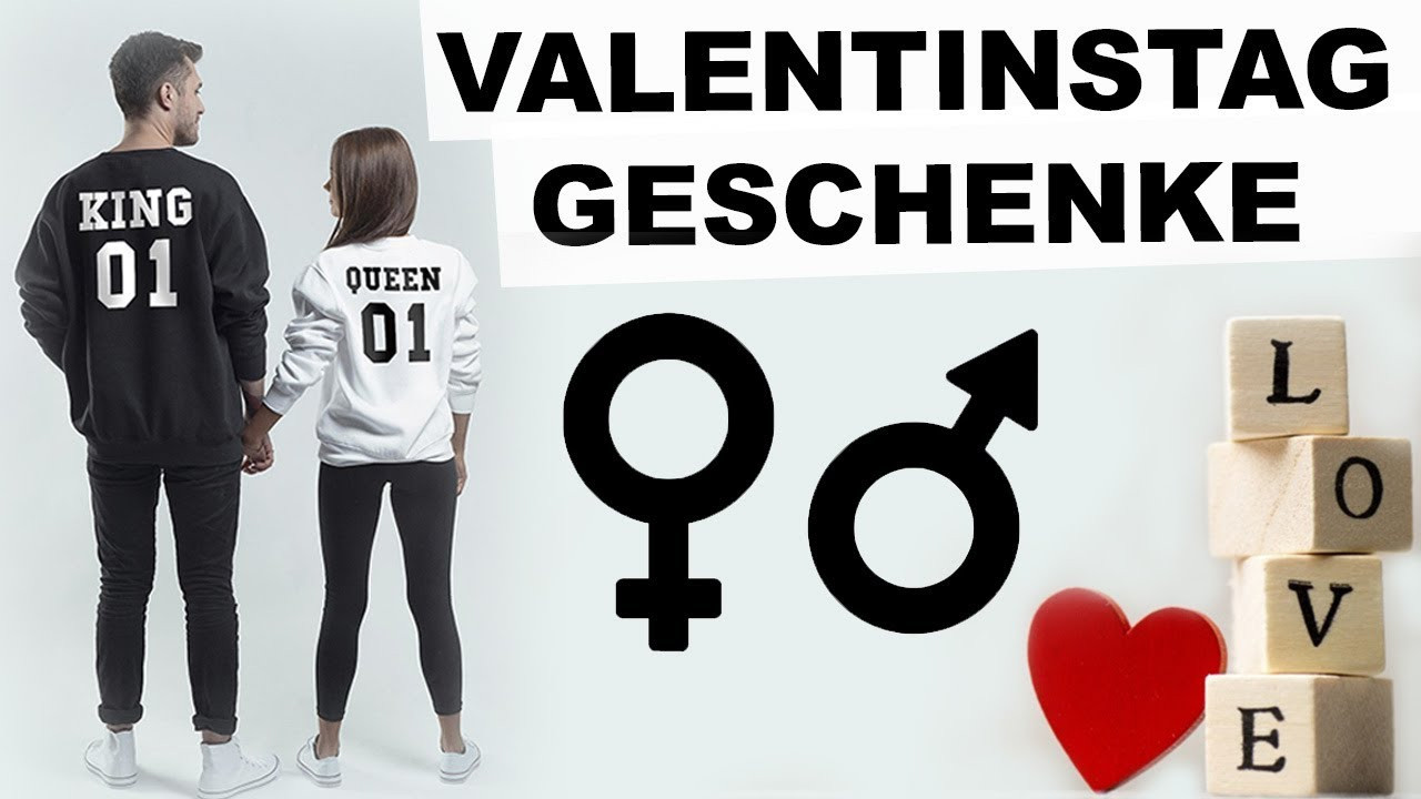 Geschenke Für Freund Valentinstag
 VALENTINSTAG GESCHENKE FÜR MÄNNER & FRAUEN Valentinstag