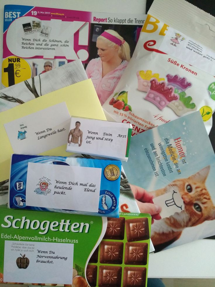Geschenke Für Kranke
 Die besten 25 Krankenhaus geschenke Ideen auf Pinterest