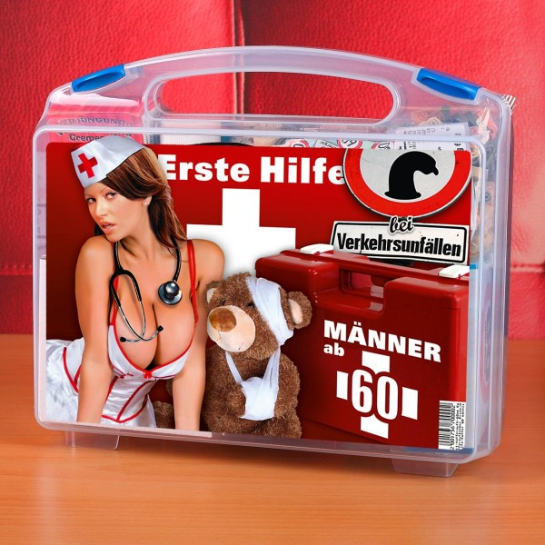 Geschenke Für Männer Ab 60
 Erste Hilfe Koffer bei Verkehrsunfällen für Männer ab 60