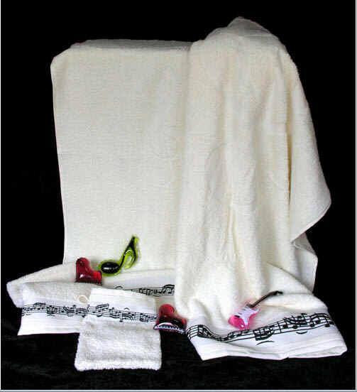 Geschenke Für Musiker
 Handtuch mit Notenaufdruck Geschenke für Musiker Aufdruck