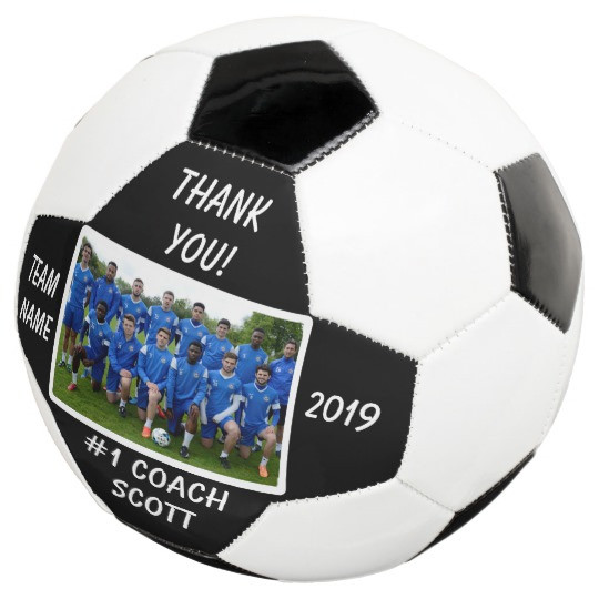 Geschenke Für Trainer
 Personalisiertes Fußball Trainer Team Foto danken Fußball