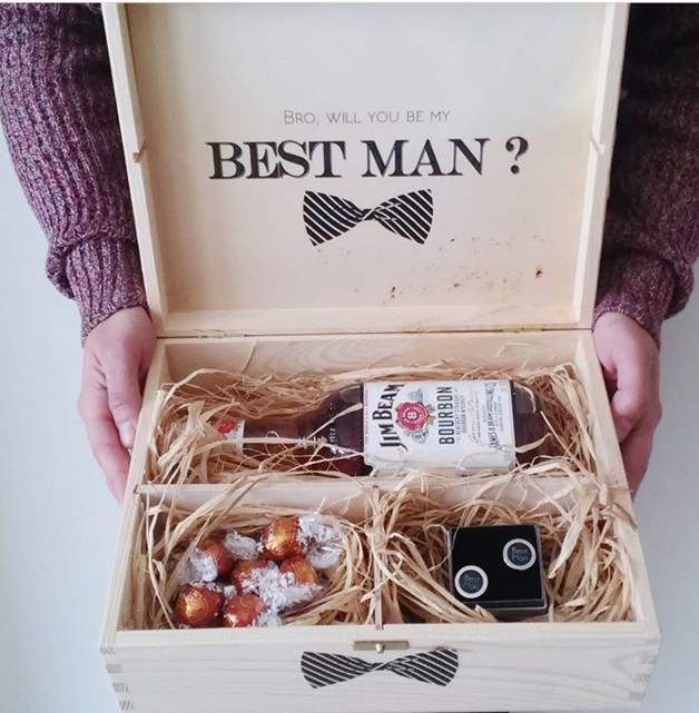 Geschenke Für Trauzeugen
 Geschenke für Männer Trauzeugen Box Men ein