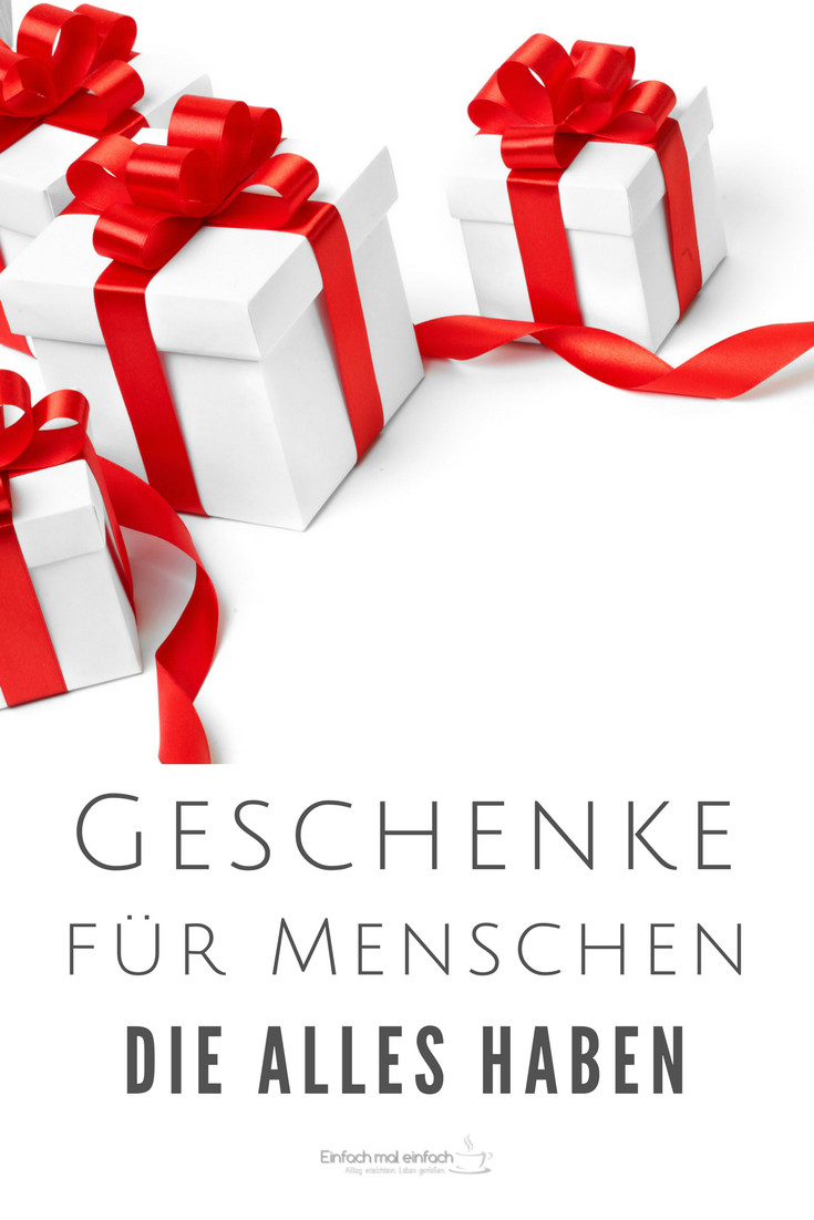 Geschenke Für Väter Die Sich Nichts Wünschen
 Geschenke für Menschen alles haben